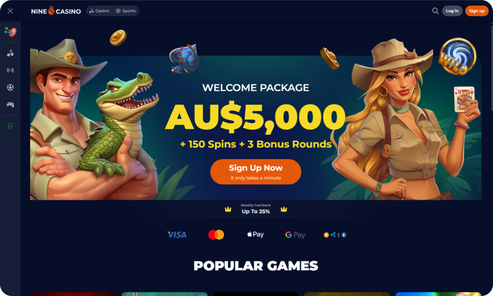 Play the best Non Gamstop Casino NineCasino