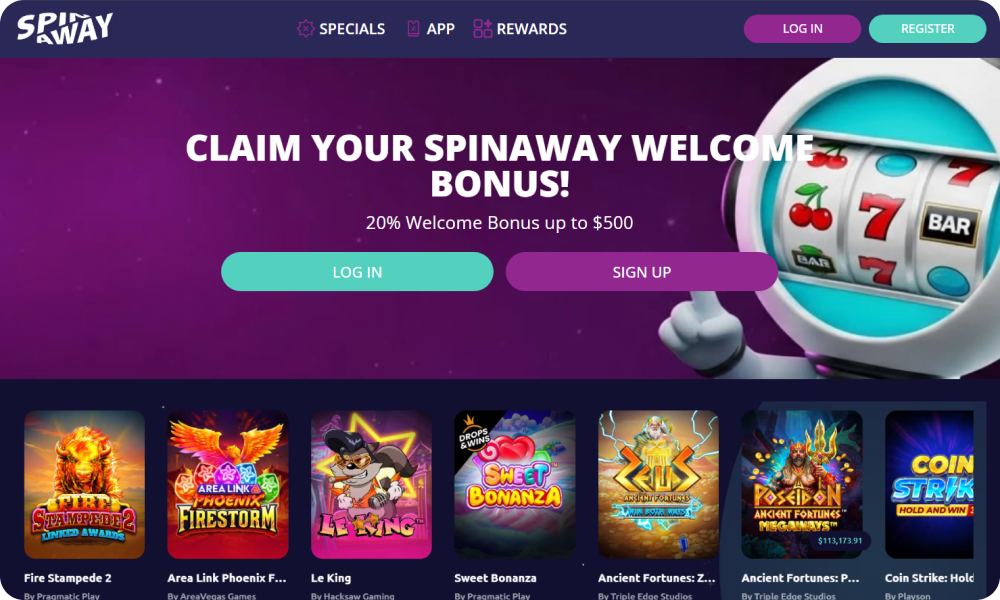 Play the best Non Gamstop Casino SpinAway